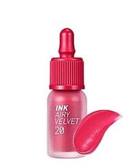 Peripera INK AIRY VELVET #20 BEUTIFUL CORAL PINK 4g - hele huulepulk цена и информация | Помады, бальзамы, блеск для губ | kaup24.ee