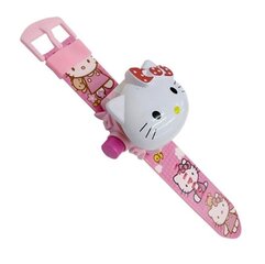 MILANDO B12 Projektoriga laste käekell Hello Kitty hind ja info | Laste aksessuaarid | kaup24.ee