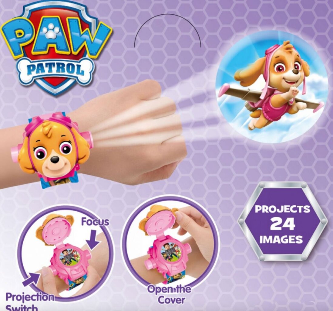 MILANDO B3 Laste käekell projektoriga Paw Patrol hind ja info | Laste aksessuaarid | kaup24.ee