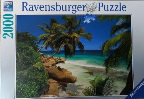 Pusle Seišellide saare Ravensburger, 2000 hind ja info | Pusled | kaup24.ee