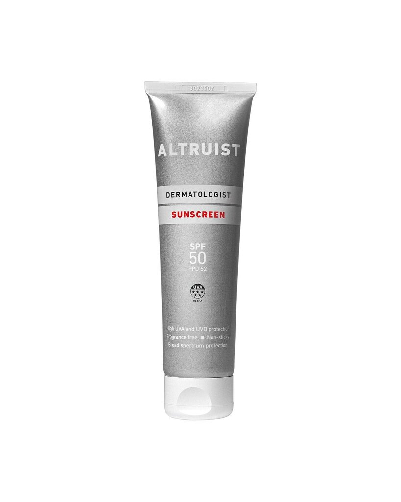 Dermatoloogiline kreem filtriga Altruist Sunscreen Sunscreen SPF 50, 100 ml hind ja info | Päikesekreemid | kaup24.ee