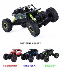 RC CAR ROCK CRAWLER 4x4 ДВУХДВИГАТЕЛЬНЫЙ ВНЕДОРОЖНИК цена и информация | Игрушки для мальчиков | kaup24.ee