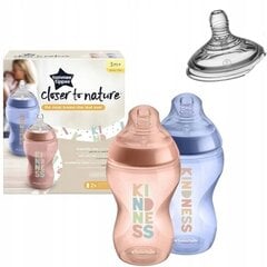 Tommee Tippee lutipudelid 340 ml 2 tk hind ja info | Lutipudelid ja aksessuaarid | kaup24.ee