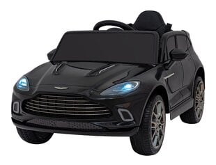 Aston Martin DBX, ühekohaline elektriauto lastele, must hind ja info | Laste elektriautod | kaup24.ee