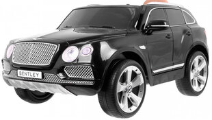 Bentley ühekohaline elektriauto lastele, must hind ja info | Laste elektriautod | kaup24.ee