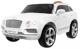 Elektriauto lastele Bentley, valge hind ja info | Laste elektriautod | kaup24.ee