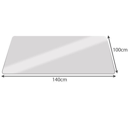 Kaitsev toolmatt - 100x140cm, RUHHY цена и информация | Kontoritoolid | kaup24.ee