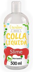 Vedel liim 500 ml Creative Deco läbipaistev vinüülliim PVA mittetoksiline, paberimajale ja papile hind ja info | Liimid | kaup24.ee