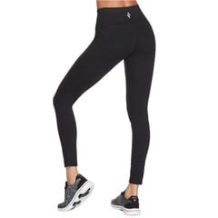 Skechers Go Walk High Waisted Legging, Women's leggings, Must värv hind ja info | Naiste spordiriided | kaup24.ee