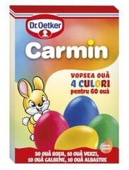 Краситель яичный DR.OETKER Carmin, 4 цвета, жидкий, 20 г (19,4 мл), шт.(1 шт.) цена и информация | Канцелярские товары | kaup24.ee