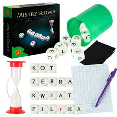 АЛЕКСАНДР Word Master 8+ развивающая игра  KidsPro цена и информация | Настольные игры, головоломки | kaup24.ee