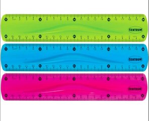 Линейка, Electronics LV-300515, разноцветная, 4шт цена и информация | Канцелярские товары | kaup24.ee