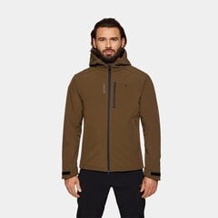 Softshell meeste jope Alpinus Aso FF11337, L, khaki цена и информация | Мужские куртки | kaup24.ee