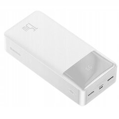 FAST BASEUS POWERBANK 30000mAh PD 20W valge + Baseus klassikalised kleebised 1 tk. hind ja info | Akupangad | kaup24.ee