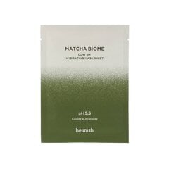 Heimish - Matcha Biome Madala pH-ga niisutav maskileht, 1 tk. - rahustav lehtmask probiootikumidega hind ja info | Näomaskid, silmamaskid | kaup24.ee