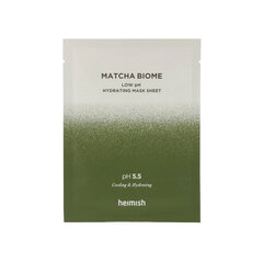 Heimish - Matcha Biome Madala pH-ga niisutav maskileht, 1 tk. - rahustav lehtmask probiootikumidega цена и информация | Маски для лица, патчи для глаз | kaup24.ee