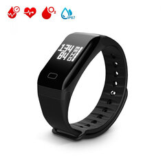 Смарт-браслет ID115 черный цена и информация | Смарт-часы (smartwatch) | kaup24.ee
