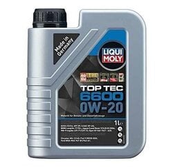 Liqui Moly TOP TEC 6600 0W-20 моторное масло, 1 л цена и информация | Моторные масла | kaup24.ee