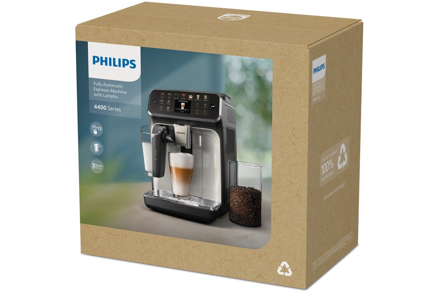 Philips Series 4400 EP4446/70 hind ja info | Kohvimasinad | kaup24.ee