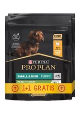 Purina Pro Plan Healthy Start väikestest ja minitõugudest koertele kanaga, 2x700g hind ja info | Kuivtoit koertele | kaup24.ee