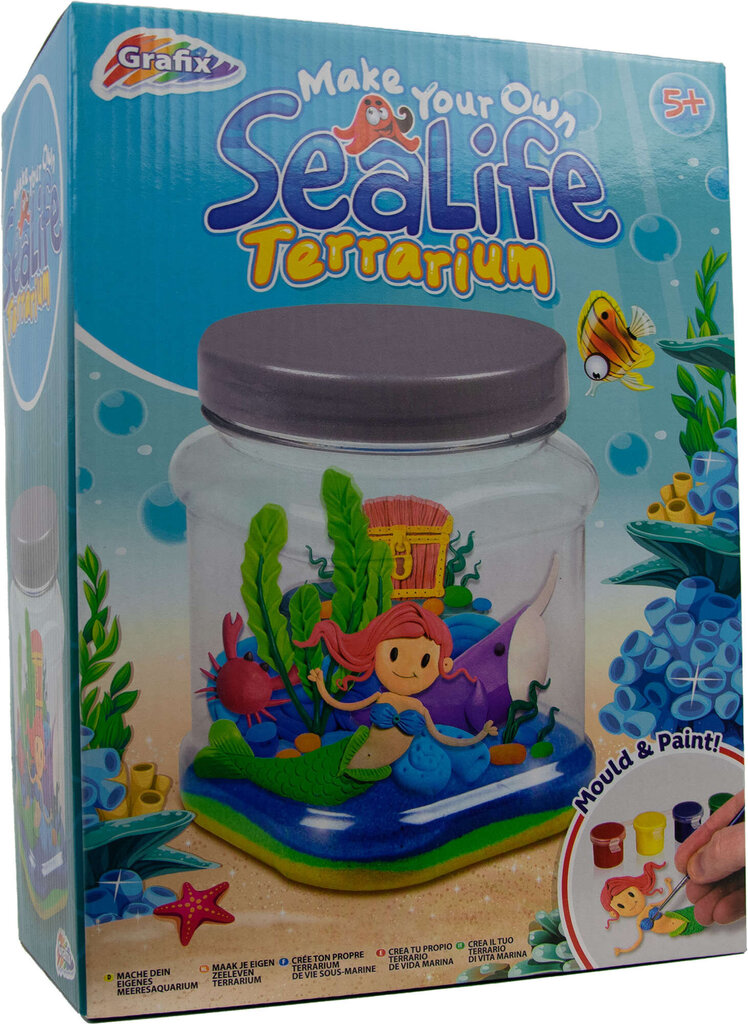 Loominguline komplekt Sealife Terrarium Grafix цена и информация | Arendavad mänguasjad | kaup24.ee