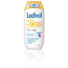 Päikesekreem Ladival Suntan lotion for children SPF 50, 200ml hind ja info | Päikesekreemid | kaup24.ee