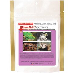 Toit eksootilistele loomadele Emeraid IC Carnivore, 100 g hind ja info | Eksootiliste loomade toit | kaup24.ee