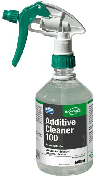 Bio-Circle 3D-printerite puhastusvahend Additive Cleaner 100, 500 ml цена и информация | Puhastusvahendid | kaup24.ee