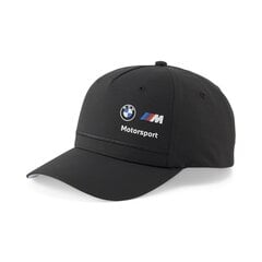Vabaaja müts meestele ja motomeestele Pums BMW MMS BB 02447701, must цена и информация | Мужские шарфы, шапки, перчатки | kaup24.ee