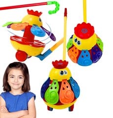 Lükatav mänguasi kukk hind ja info | Imikute mänguasjad | kaup24.ee