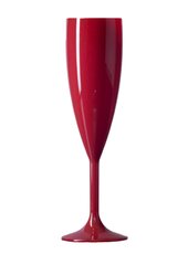 Purunematud pokaalid Premium CHAMPAGNE FLUTE Red 195ml, 6 tk hind ja info | Klaasid, tassid ja kannud | kaup24.ee