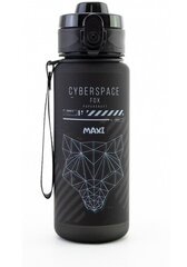 Dekanter CYBER SPACE, Maxi, 500ml, lukustatava kaanega, must sp. tritan plastik hind ja info | Joogipudelid | kaup24.ee