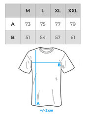 Trükitud T-särk mehed Edoti S2009 hind ja info | Meeste T-särgid | kaup24.ee