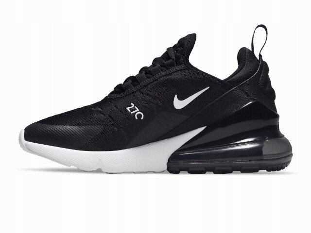 NIKE AIR MAX 270 kingad 943345-001 must 35.5 цена и информация | Naiste spordi- ja vabaajajalatsid | kaup24.ee