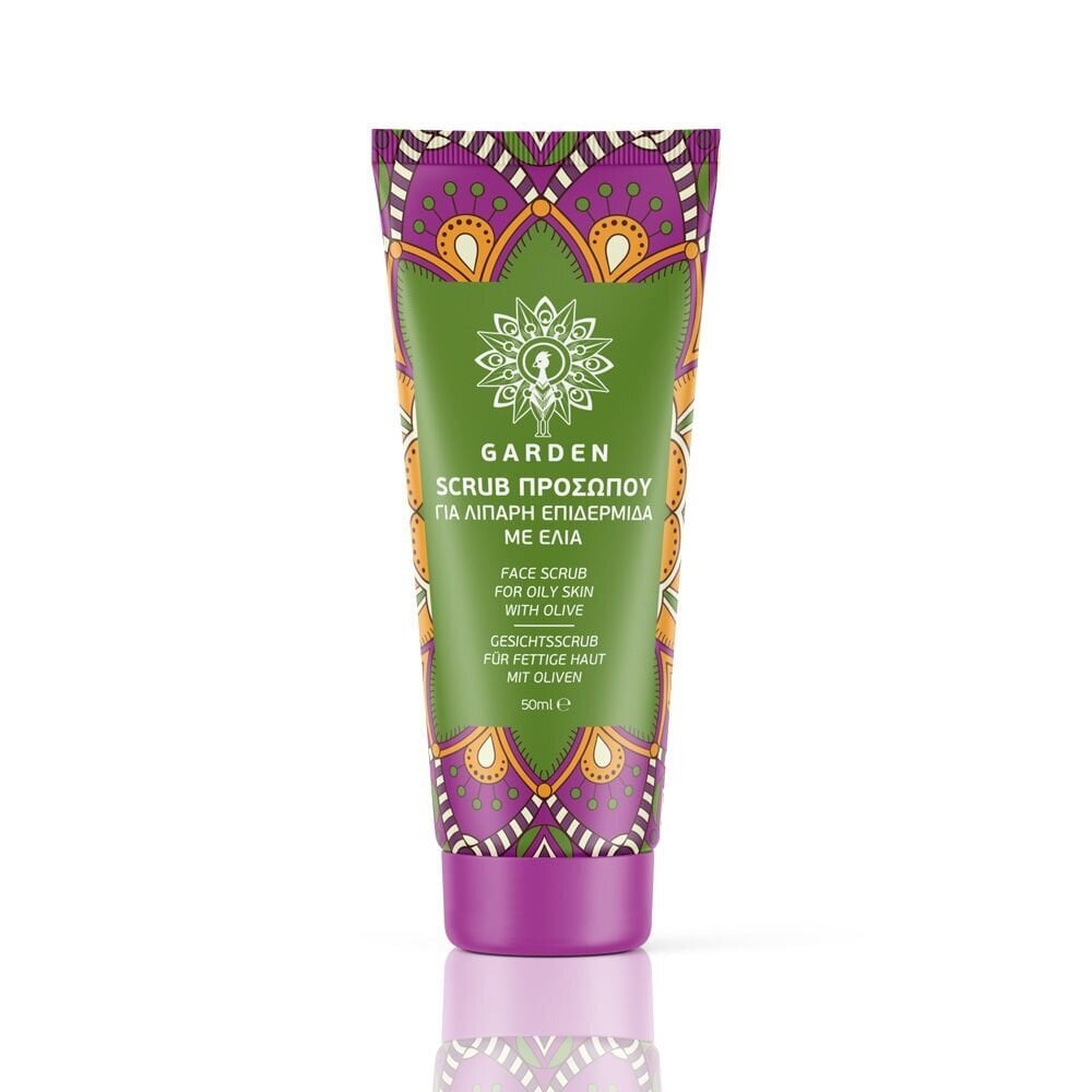 GARDEN - FACE SCRUB PURIFYING OLIVE - oliiv näokoorija, 50 ml цена и информация | Näomaskid, silmamaskid | kaup24.ee