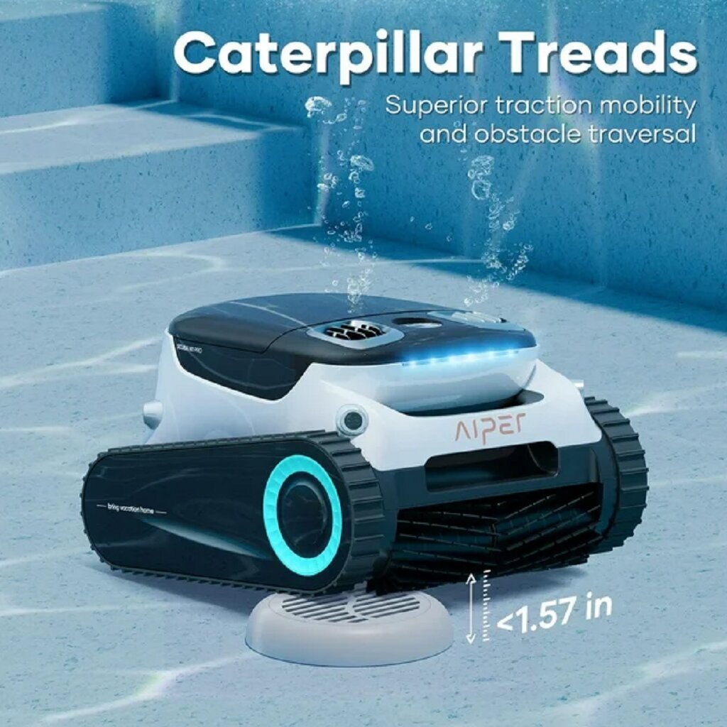 Juhtmeta basseinipuhastusrobot Aiper Scuba N1 Pro White hind ja info | Basseinitehnika | kaup24.ee