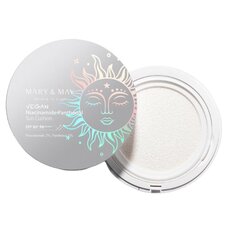 Mary&May Vegan Niacinamide Panthenol Sun Cushion SPF50+ PA++++, 25g - kreem filtriga padja kujul цена и информация | Пудры, базы под макияж | kaup24.ee