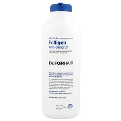 Dr.FORHAIR - FOLLIGEN ANTI-DANDRUFF SHAMPOO, 500ml - kõõmavastane juuksešampoon hind ja info | Šampoonid | kaup24.ee