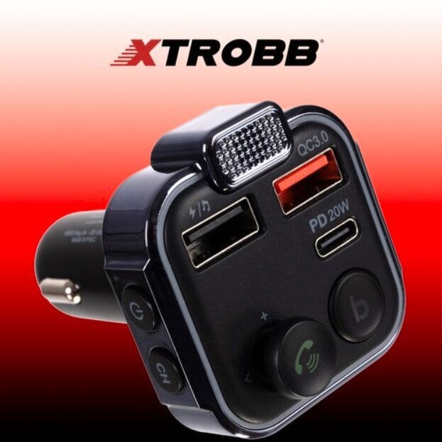 Xtrobb 22355 FM Bluetooth saatja/laadija hind ja info | FM modulaatorid, FM trasmitterid | kaup24.ee