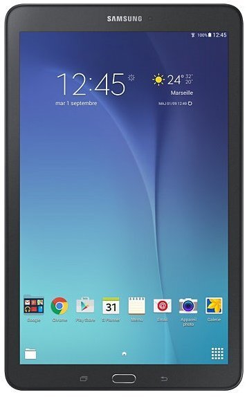 Tahvelarvuti Samsung Galaxy Tab E T560 9,6" Wifi, must hind ja info | Tahvelarvutid | kaup24.ee