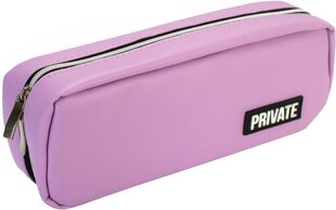 Pliiatsikarp PRIVATE, CoolForSchool, 210x55x90mm, roosa värv hind ja info | Pinalid | kaup24.ee
