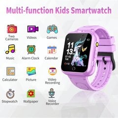 Yedasah Kids Purple цена и информация | Смарт-часы (smartwatch) | kaup24.ee