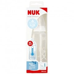 Pudel Nuk First Choice, 6-18 kuud, 300 ml hind ja info | Lutipudelid ja aksessuaarid | kaup24.ee