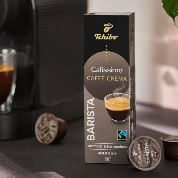 Kohvikapslid Tchibo Cafissimo Caffè Crema Barista Edition, 10tk цена и информация | Kohv, kakao | kaup24.ee