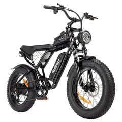 Elektriratas Ridstar Q20, 20", must hind ja info | Elektrirattad | kaup24.ee