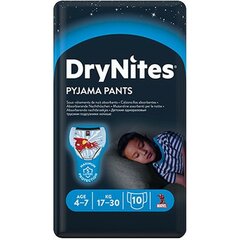 Одноразовые подгузники DryNites Pyjama Pants (10 шт.) цена и информация | Подгузники | kaup24.ee