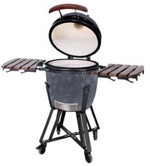 Гриль Kamado Euroliux E-21 BBQ, 130x73x122 см, серый цвет цена и информация | Грили | kaup24.ee