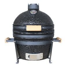 Гриль Kamado Euroliux E-16M BBQ, 45x48x49 см, черный цвет цена и информация | Грили | kaup24.ee