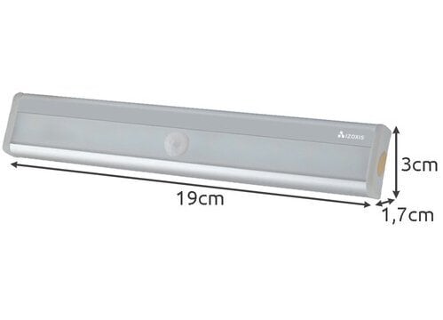 LED-lamp liikumisanduriga - Izoxis цена и информация | Süvistatavad ja LED valgustid | kaup24.ee