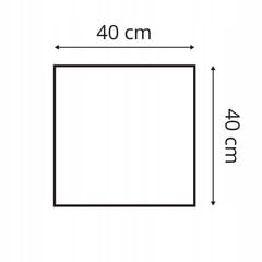 Polsterdatud seinapaneelid 40x40 Grafiit UV-kindel polsterdatud paneel hind ja info | Pehmed seinapaneelid | kaup24.ee